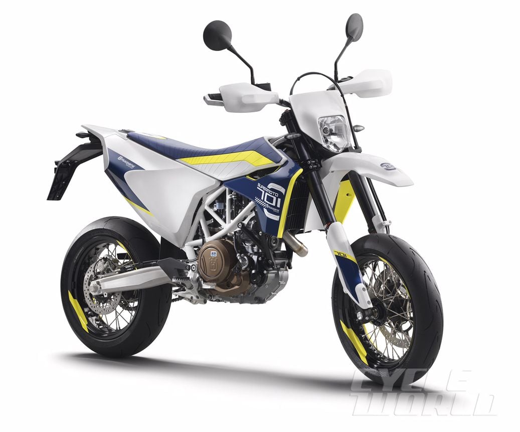 Husqvarna 701 Supermoto FIRST LOOK Motorcycle Review