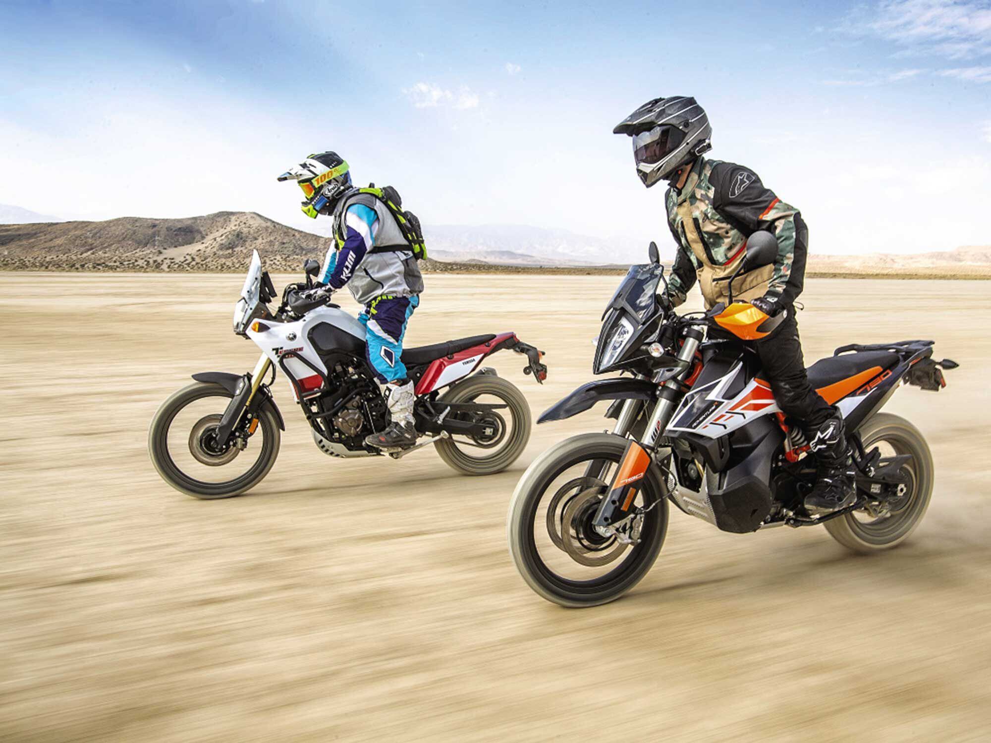 2020 KTM 790 Adventure R vs. Yamaha Ténéré 700