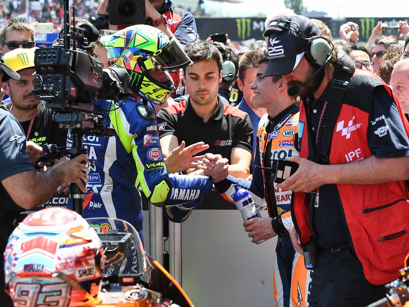 MotoGP: Valentino Rossi Buries The Hatchet | Cycle World