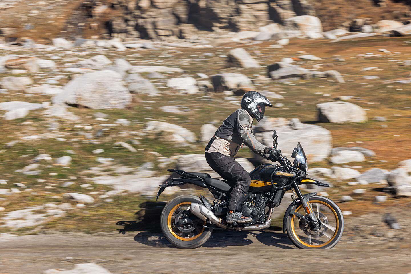 Royal Enfield completely redesigned the 2024 Himalayan from the wheels up. A new engine, chassis, and electronics share nothing with the previous model.