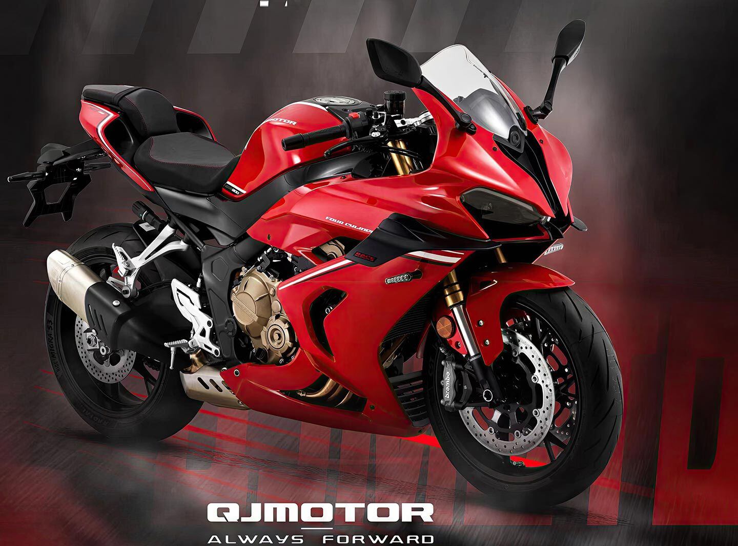 QJMotor’s SRK800RR has a 778cc inline-four.