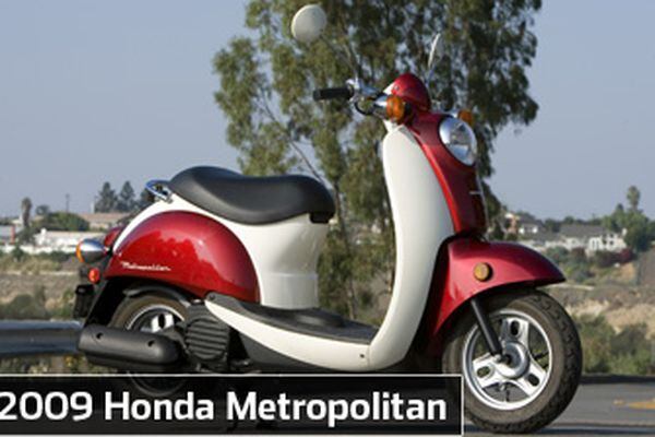 2009 Honda Metropolitan Scooter Review Honda Scooter Comparison Test Cycle World