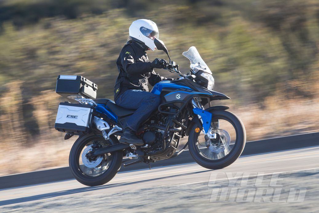 CSC Motorcycles RX3 Cyclone Adventure Motorcycle Review Photos Specs Cycle World