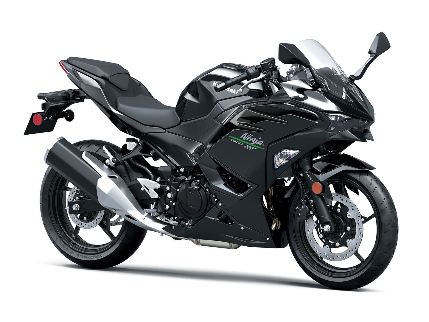 The 2024 Kawasaki Ninja 500 also receives a redesigned headlight and front fairing.