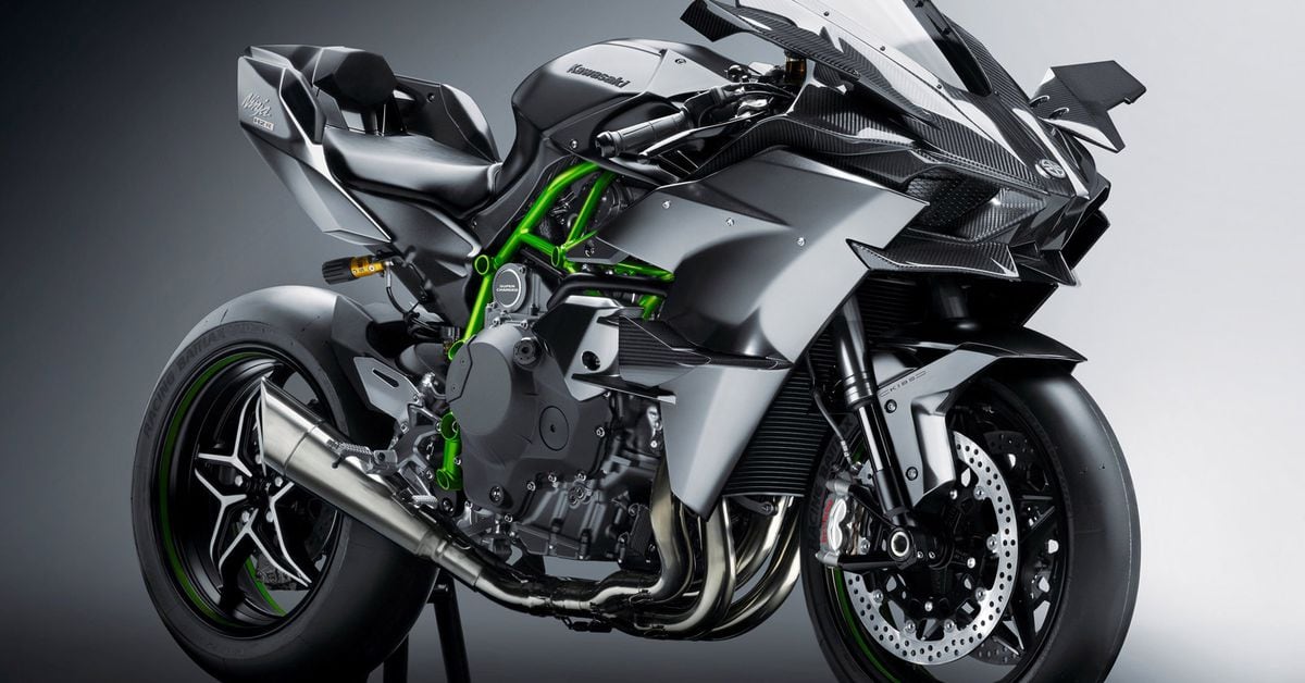 Kawasaki ninja h2r фото