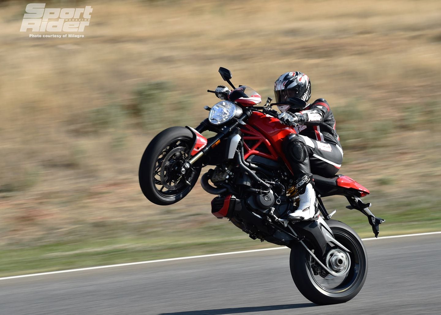 Ducati discount monster wheelie