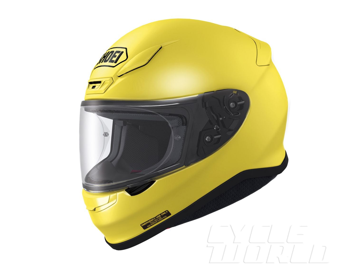 Shoei rf hot sale 1200 yellow