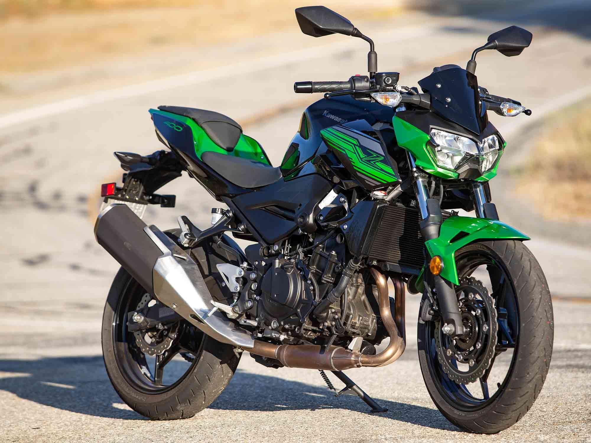 The Kawasaki Z400 is <em>Cycle World</em>’s Best Lightweight Streetbike for 2020.