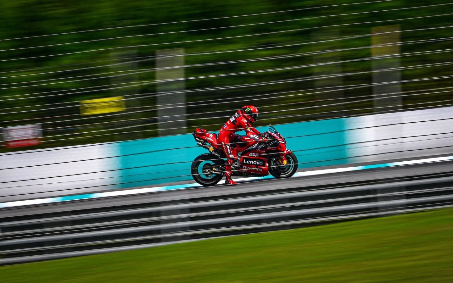 Bagnaia appeared cautiously fast all weekend, with a pair of podiums in the sprint and Sunday GP.