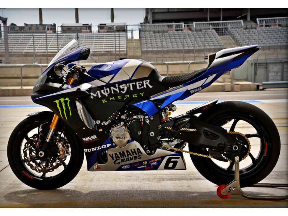 Photos Yamaha Unveils Monster Energy Graves Yamaha R1 Livery