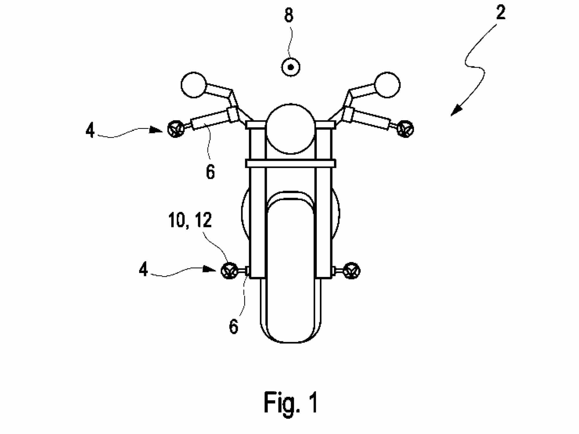 BMW’s latest safety patent uses the idea of passive radar reflectors to help bikes be better seen by a car’s radar.
