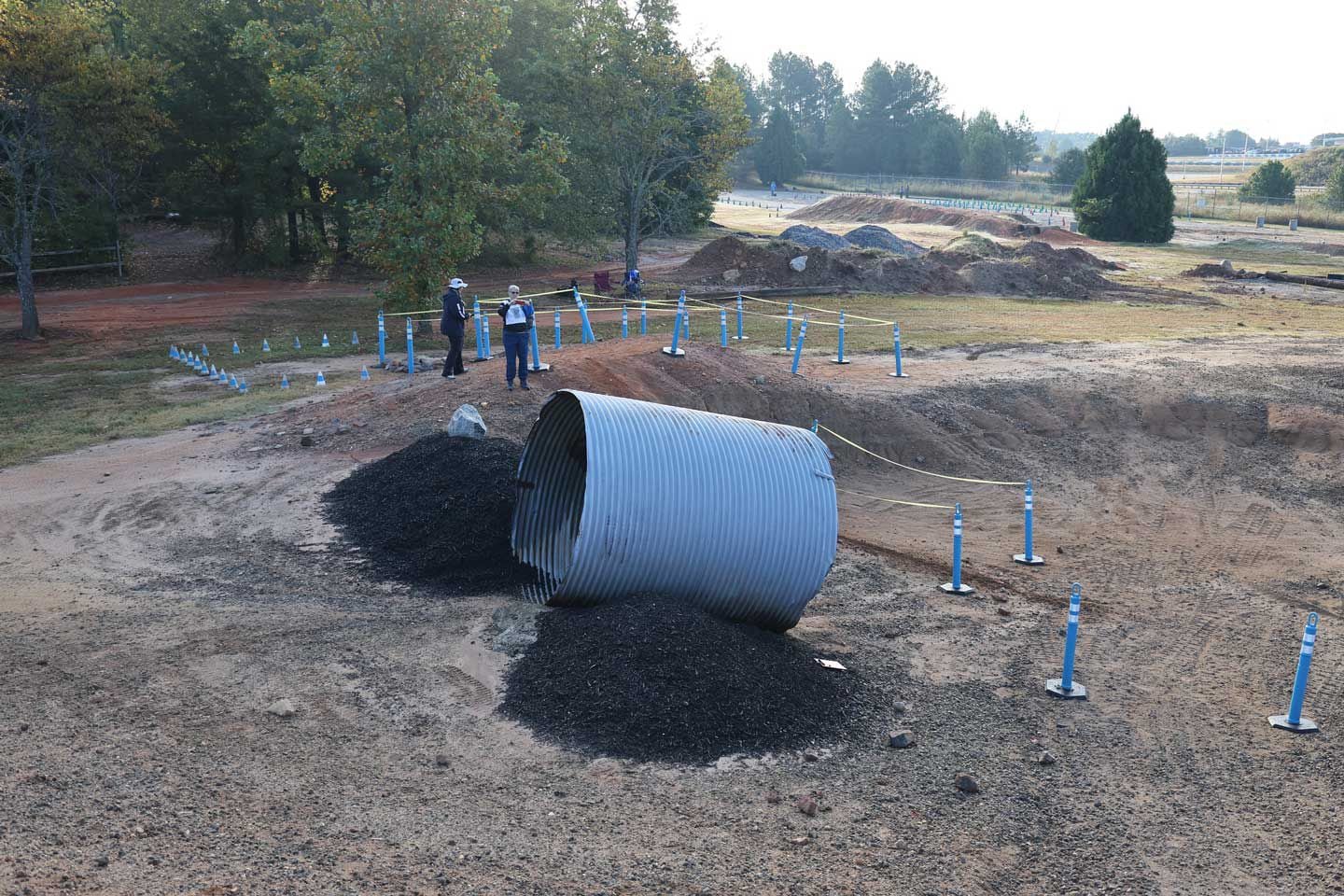 The BMW Performance Center hosted Qualifying. It’s a playground for adventure riders.