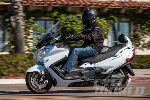 2013 Suzuki Burgman 650 ABS- First Ride Review- Photos