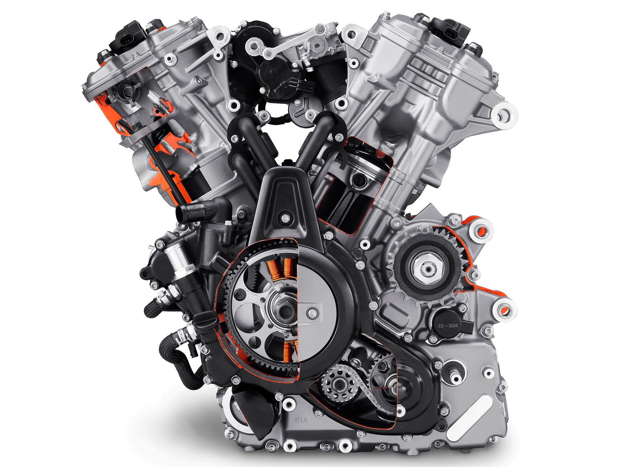 The 1252cc Revolution Max engine produces a claimed 94 pound-feet of peak torque and 150 horsepower.
