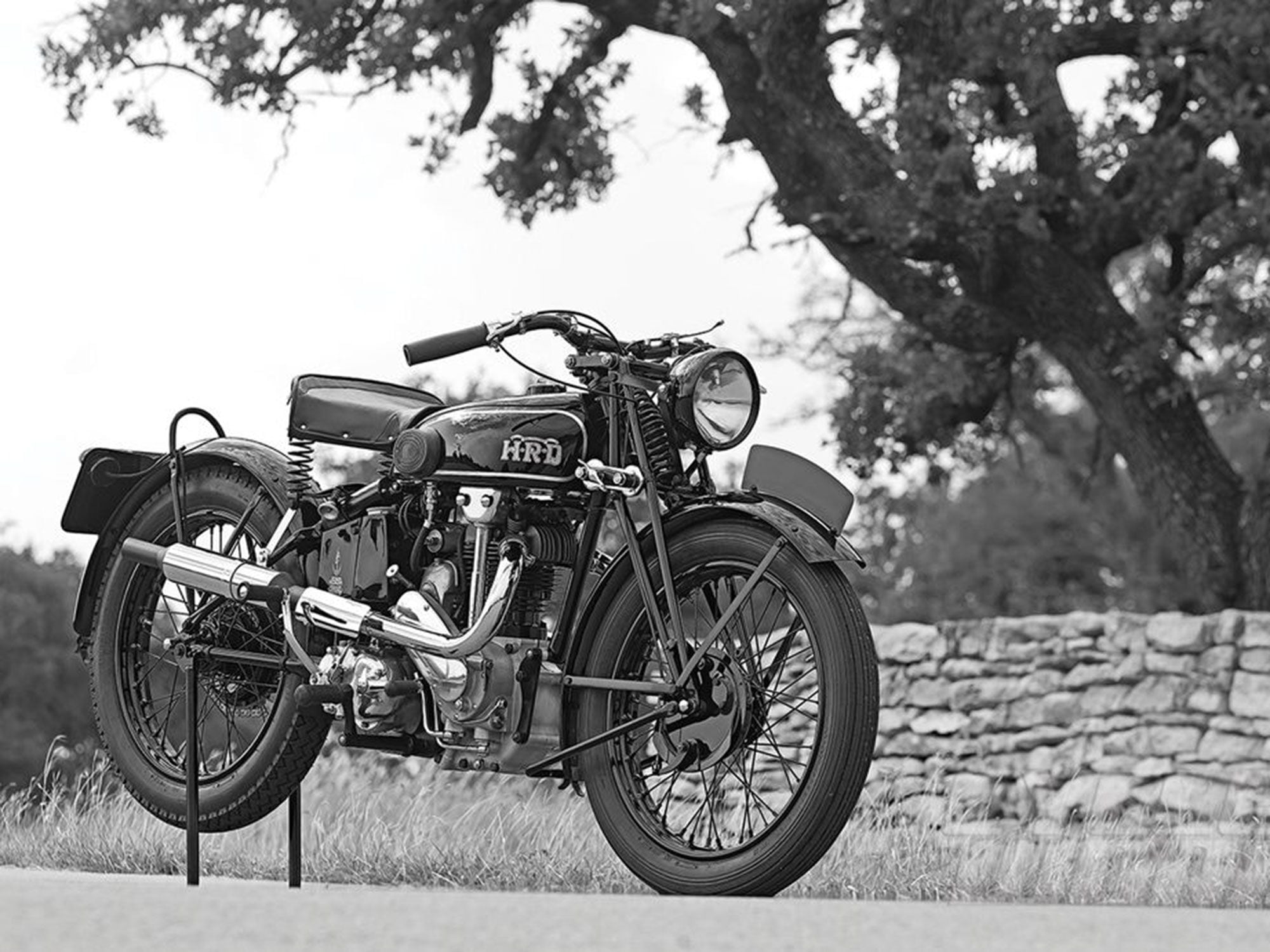 A 1932 Vincent HRD Python Sport.