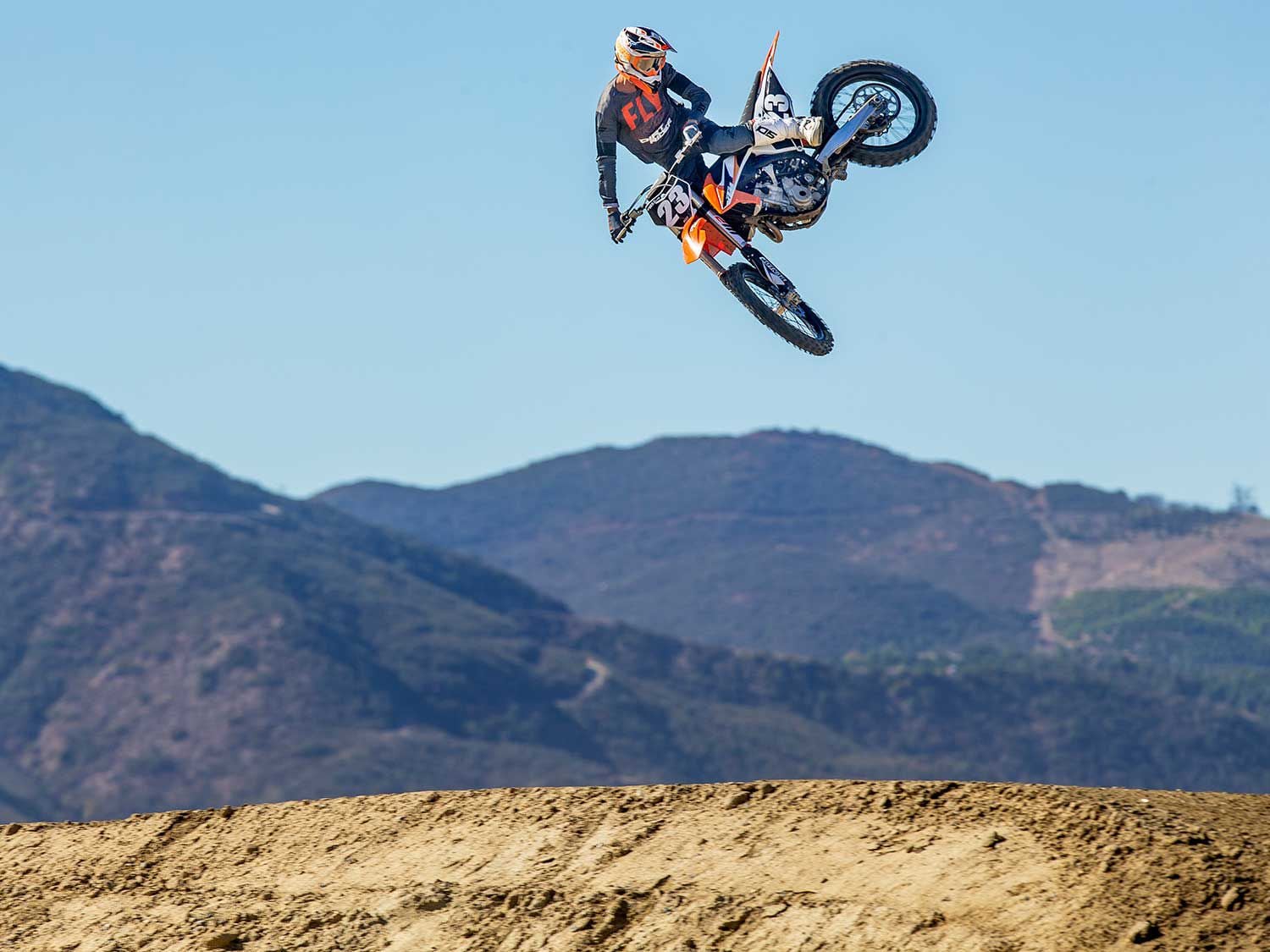 “The WP Xact suspension components on the KTM are plush. They soak up all bumps very well, yet hold up great over big landings and deep in the stroke.” <em>—Tanner Basso</em>