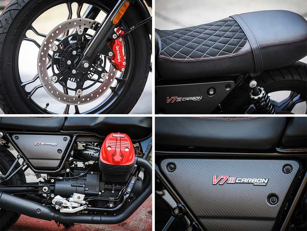 2018 Moto Guzzi V7 III Carbon Dark Review | Cycle World