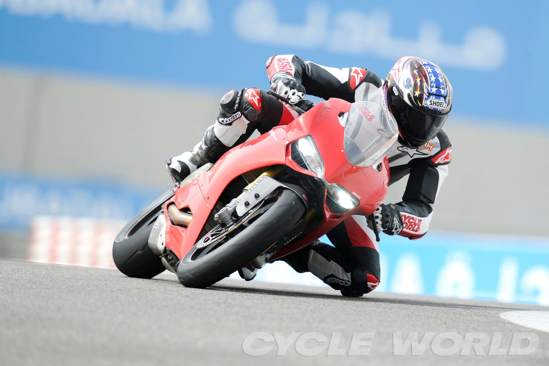 The Superquadro V-2 started service in the 2012 Panigale 1199. | Photo: Ducati
