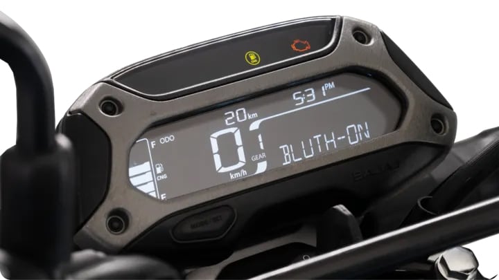 The Freedom 125’s dash.