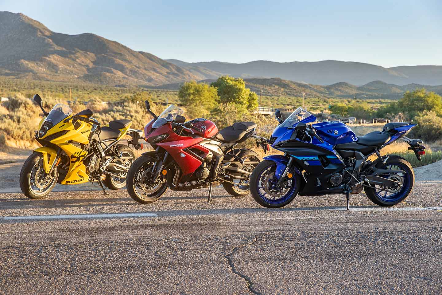 These three machines all utilize more budget-friendly components than race-oriented Supersports. For the consumer that means more affordable motorcycles.