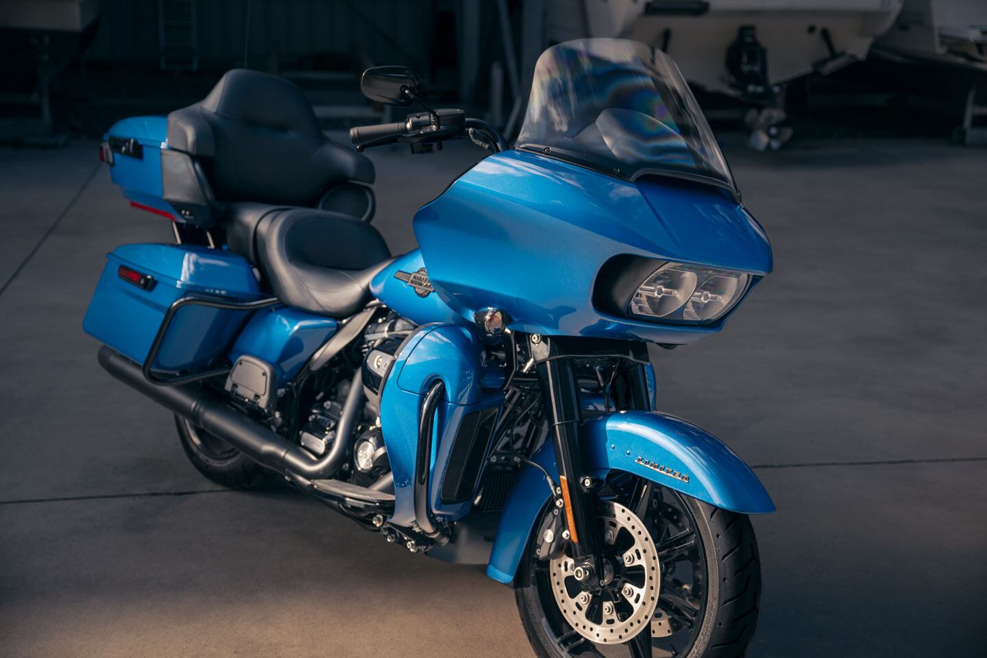 As part of the Road Glide’s 2024 update, the fairing got a (shark)nose job. The updated look—and the rest of the updates—have yet to make their way to the Limited.