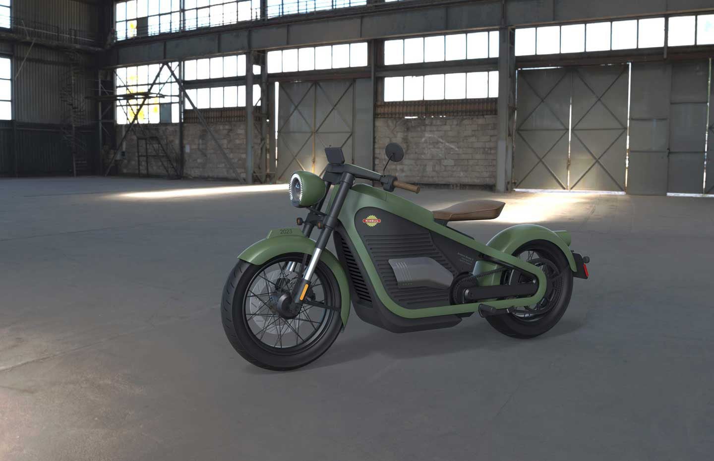 2025 Nimbus Electric Motorcycle Cycle World