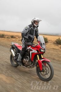 2016 Honda Crf1000l Africa Twin Adv Bike First Ride Motorcycle Review 