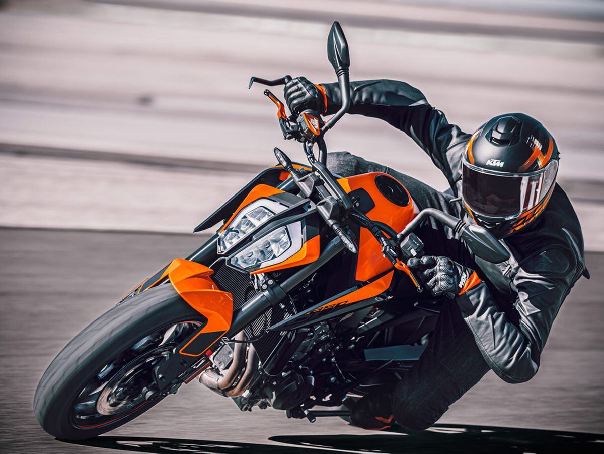 One of the models featured on KTM’s Ride Orange demo tour is the 890 Duke.