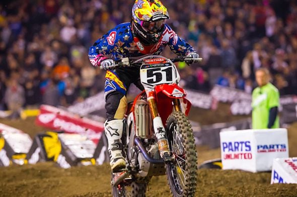 Justin Barcia with Top-Five Finish- Honda Racing Report- AMA Supercross ...